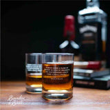 Whiskey Lovers Engraved Personalized Whiskey Glasses - Unique Gifts Demo