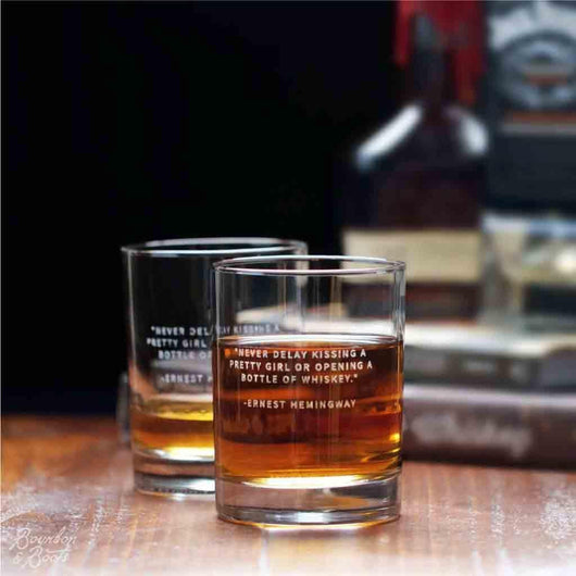 Custom Engraved Bourbon Glass  Whiskey Gift Ideas for Him - Chic Makings