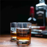 Whiskey Lovers Engraved Personalized Whiskey Glasses - Unique Gifts Demo