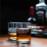 Whiskey Lovers Engraved Personalized Whiskey Glasses - Unique Gifts Demo